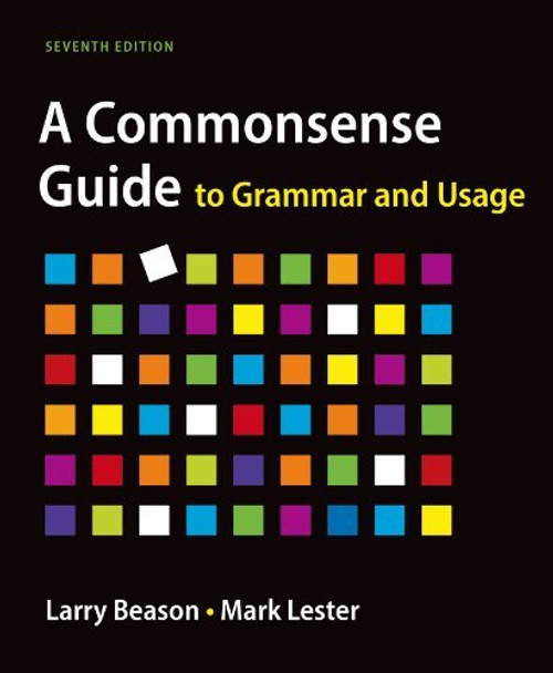 Commonsense Guide To Grammar And Usage