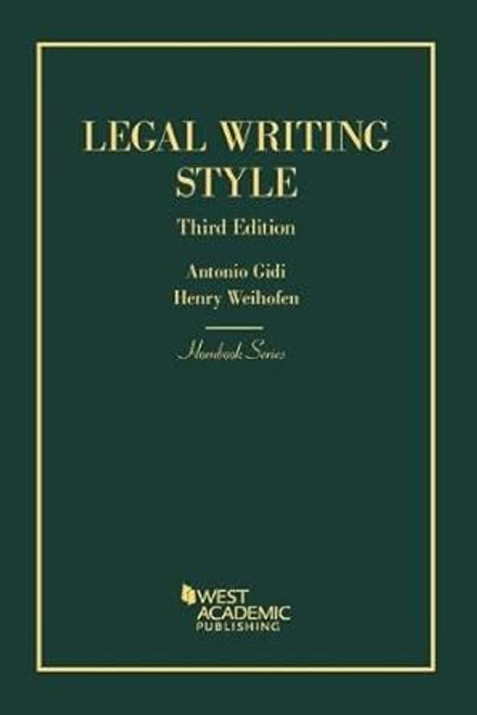 Legal Writing Style (Hornbooks)