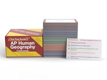 AP Human Geography Study Cards 2025 and 2026