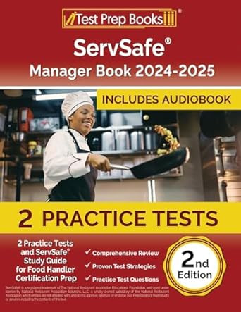 ServSafe Manager Book 2024-2025