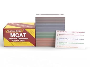 MCAT Practice Question Study Cards 2025-2026