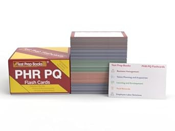 PHR Practice Question Study Cards 2025-2026