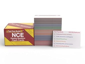 NCE Practice Question Study Cards