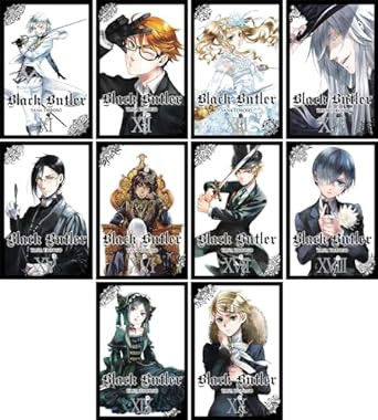 Black Butler Manga Set Vol 11-20 by Yana Toboso Set of 10 Books