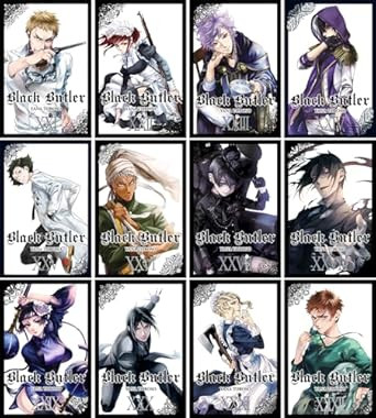 Black Butler Manga Set Vol 21-32 by Yana Toboso Set of 12 Books
