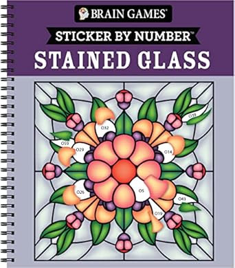 Sticker by Number: Stained Glass