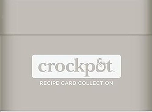 Crockpot Recipe Card Collection Tin