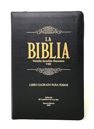 La Biblia Version Israelita Nazarena tercera edicion 2023