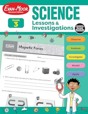 Evan-Moor Science Lessons and Investigations Grade 3