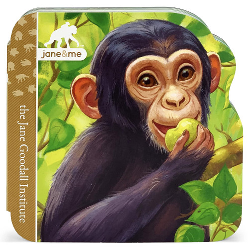 Jane Goodall Chimpanzees Children's Lift-a-Flap Board Book