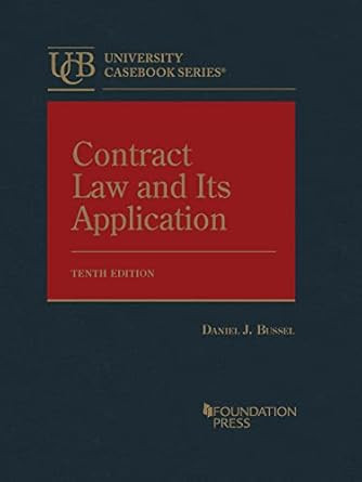 Contract Law and Its Application