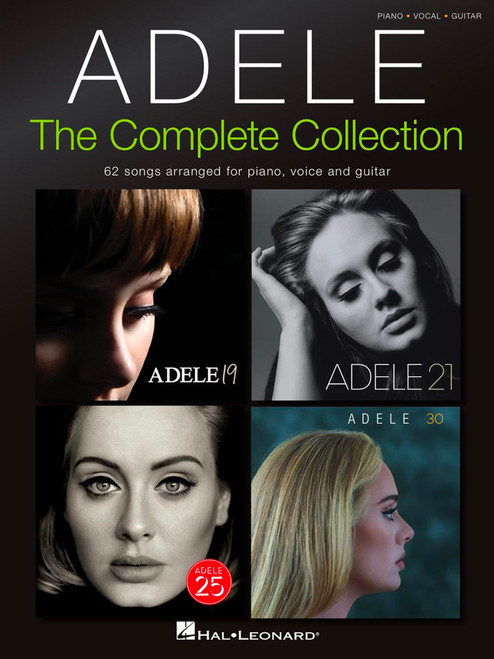 Adele: The Complete Collection | 62 Songs for Piano Voice and