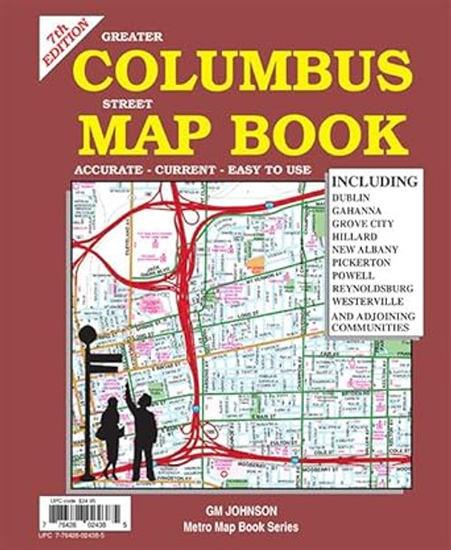 Columbus Greater Ohio Street Map Book / Atlas