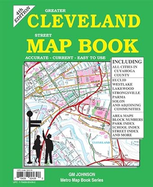 Cleveland Greater Ohio Street Map Book / Atlas