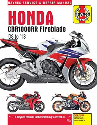 Honda CBR1000RR Fireblade '08 to '13