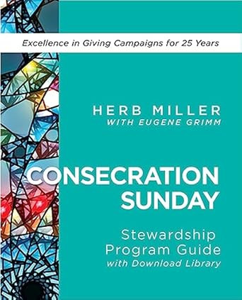 Consecration Sunday Program Guide with Downloads