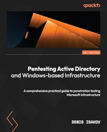 Pentesting Active Directory and Windows-based Infrastructure