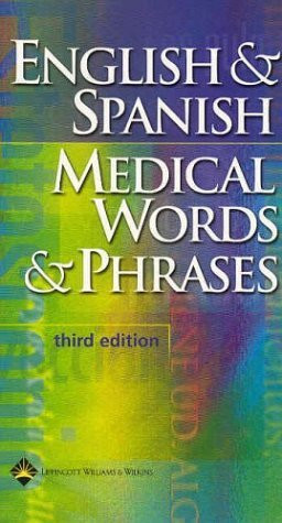 English And Spanish Medical Words And Phases