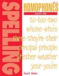 Homophones Resource Book