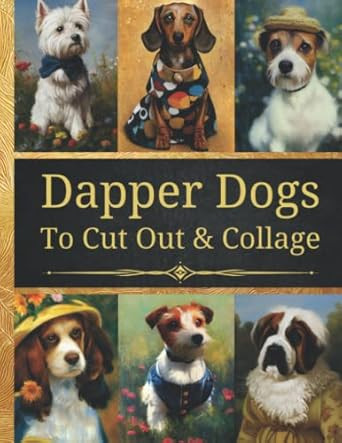 Dapper Dogs To Cut And Collage
