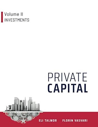 Private Capital: Volume II - Investments