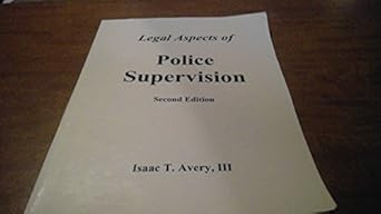 Legal Aspects of Police Supervision