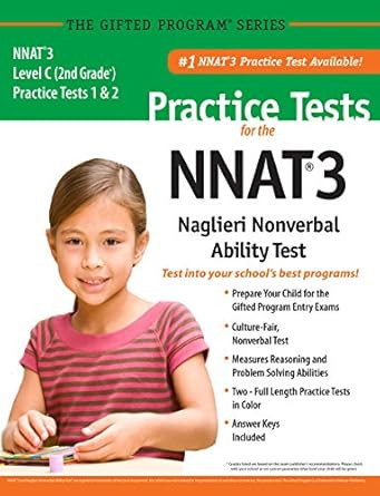 NNAT3 2 Practice Tests Level C
