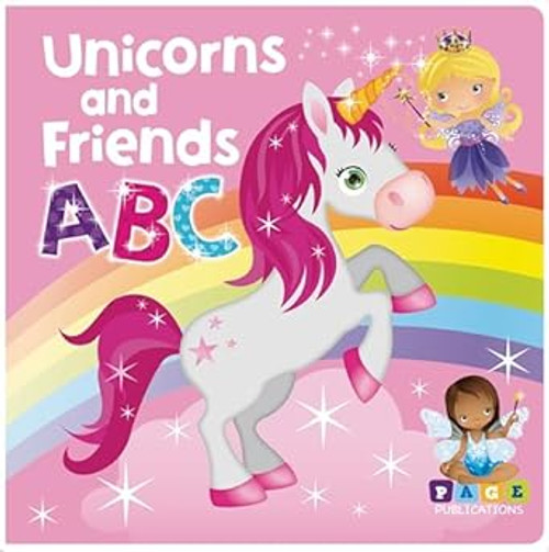 Unicorns and Friends ABC Kids Books Childrens Books Toddler