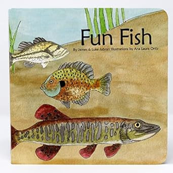 Fun Fish: Children's Book Board Book Baby Book Fish Book