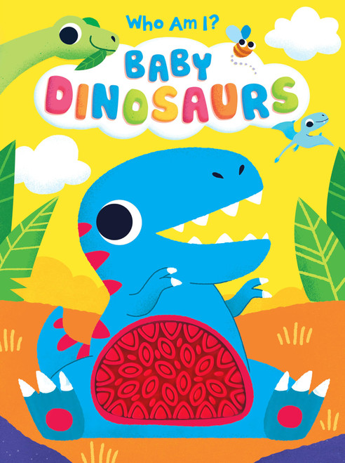 Baby Dinosaur Silicone Touch and Feel Board Book Sensory