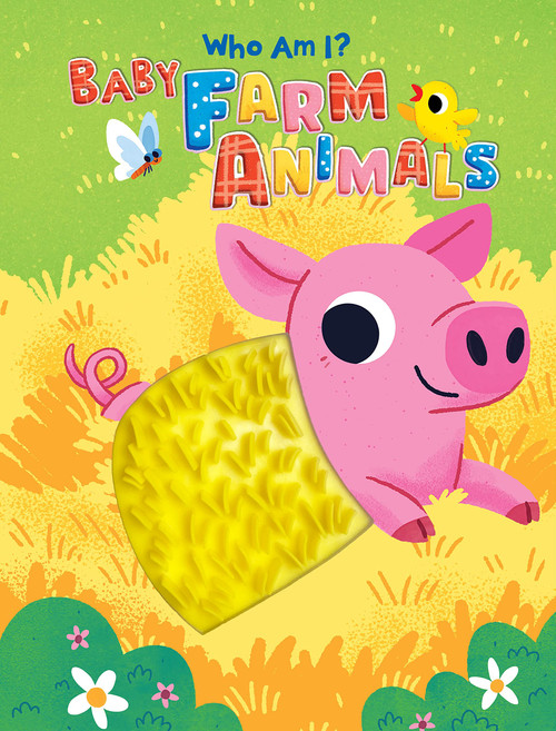 Baby Farm Animals Silicone Touch and Feel Board Book