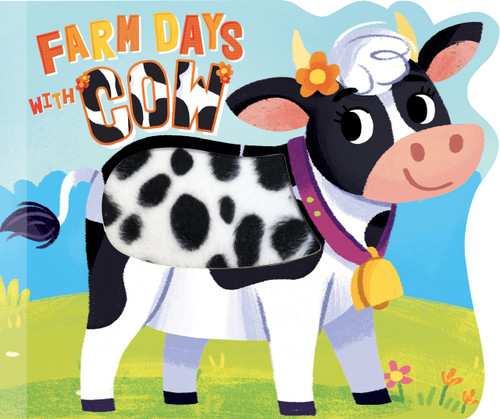 Farm Days with Cow - Touch and Feel Board Book - Sensory