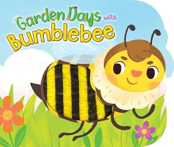 Little Hippo Books Garden Days with Bumblebee Touch and
