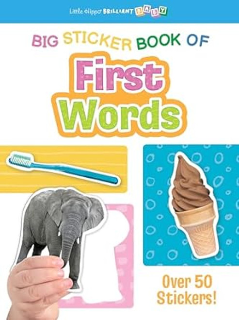 Little Hippo Books Big Sticker Book of First Words