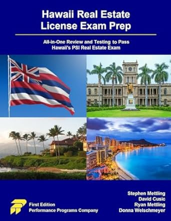Hawaii Real Estate License Exam Prep