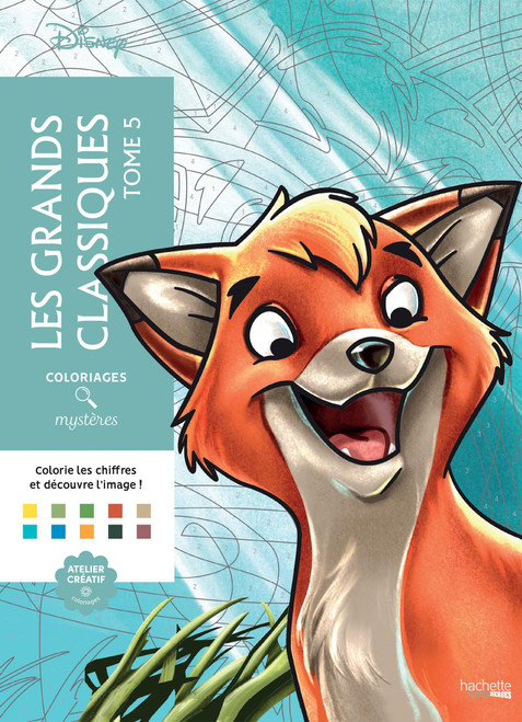 Coloriages mysteres Disney - Les Grands classiques Tome 5