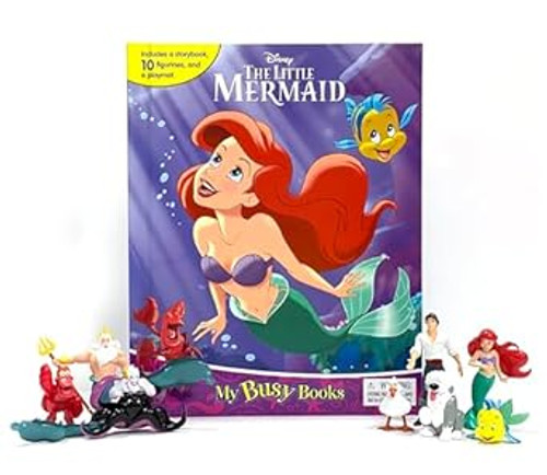 Disney The Little Mermaid My Busy Books Storybook 10