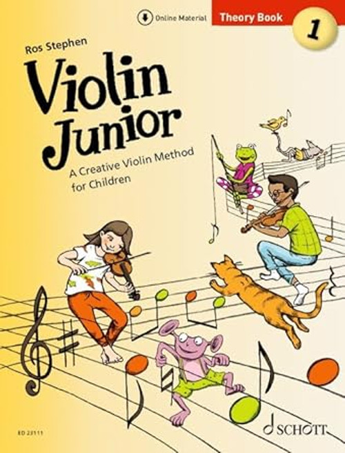 Stephen: Violin Junior: Theory Book 1 - A Creative Violin Method