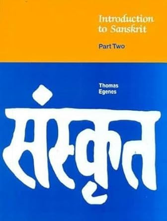 Introduction to Sanskrit Part 2