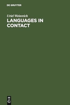 Languages in Contact