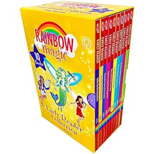 Rainbow Magic Early Reader Collection 10 Books Box Set by