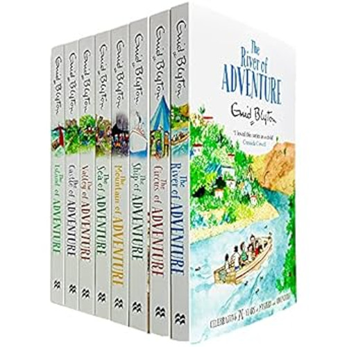 Enid Blyton Adventure Series Books 1 - 8 Collection Set