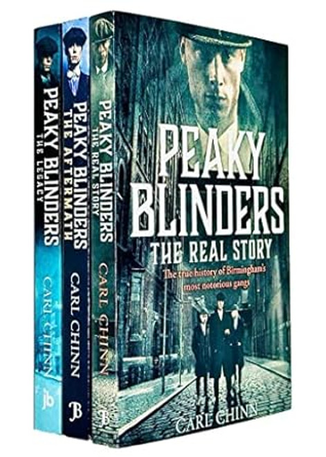 Peaky Blinders Collection 3 Books Set By Carl Chinn