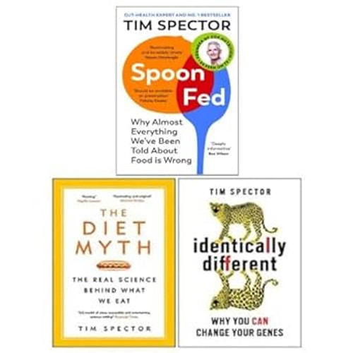 Spoon-Fed Diet Myth Identically Different 3 Books