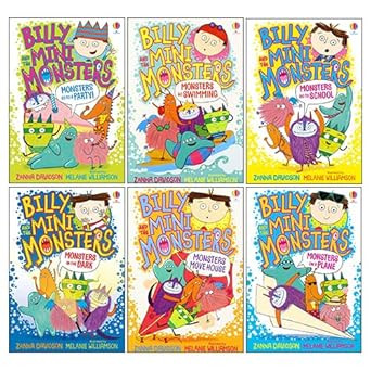 Billy and the Mini Monsters Series Collection 6 Books Set