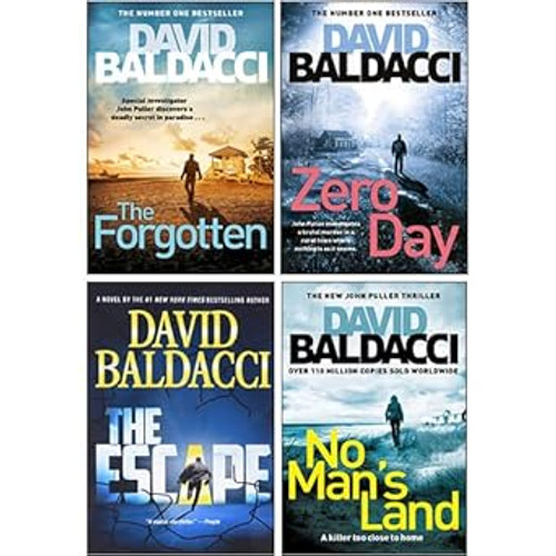 John Puller Series 4 Books Collection Set By David Baldacci