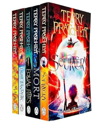 Terry Pratchett Discworld Novels Series 1 - 5 Books Collection