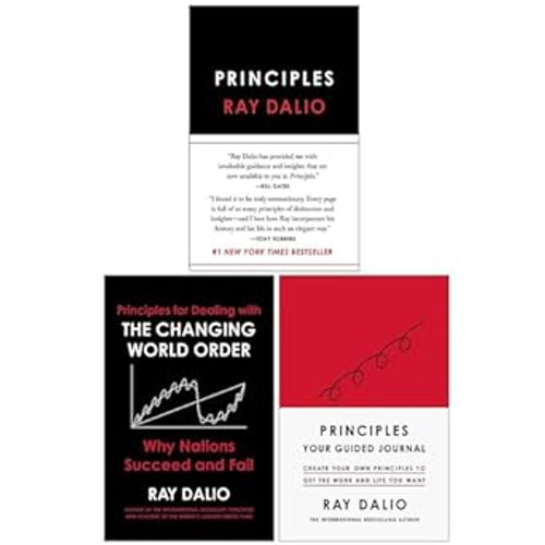 Ray Dalio 3 Books Collection Set