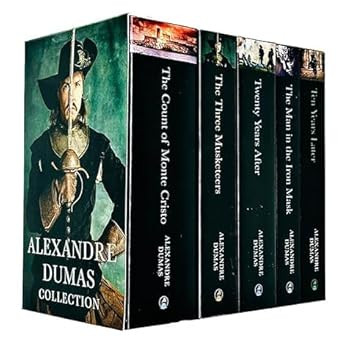 Alexandre Dumas 5 Books Collection Box Set