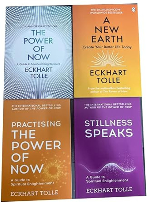 Eckhart Tolle 4 Books Collection Set